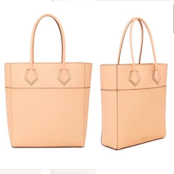Rebecca Minkoff Adeline Honey Pebble Leather Tote - Picture 1 of 8